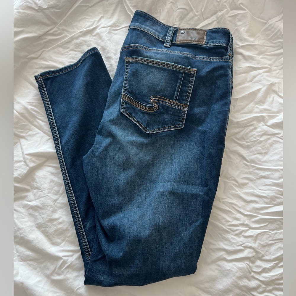 Sz 18 Silver Suki Jeans